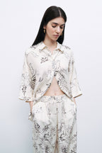 Ivory Luster Blouse