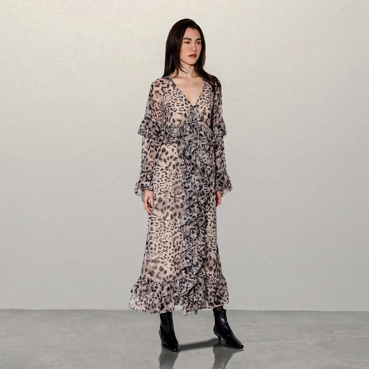 Alicia LeoPard Dress