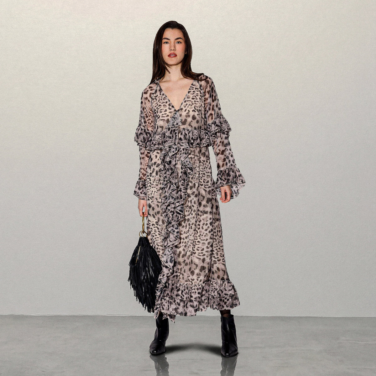 Alicia LeoPard Dress