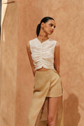 Madison Linen Blouse