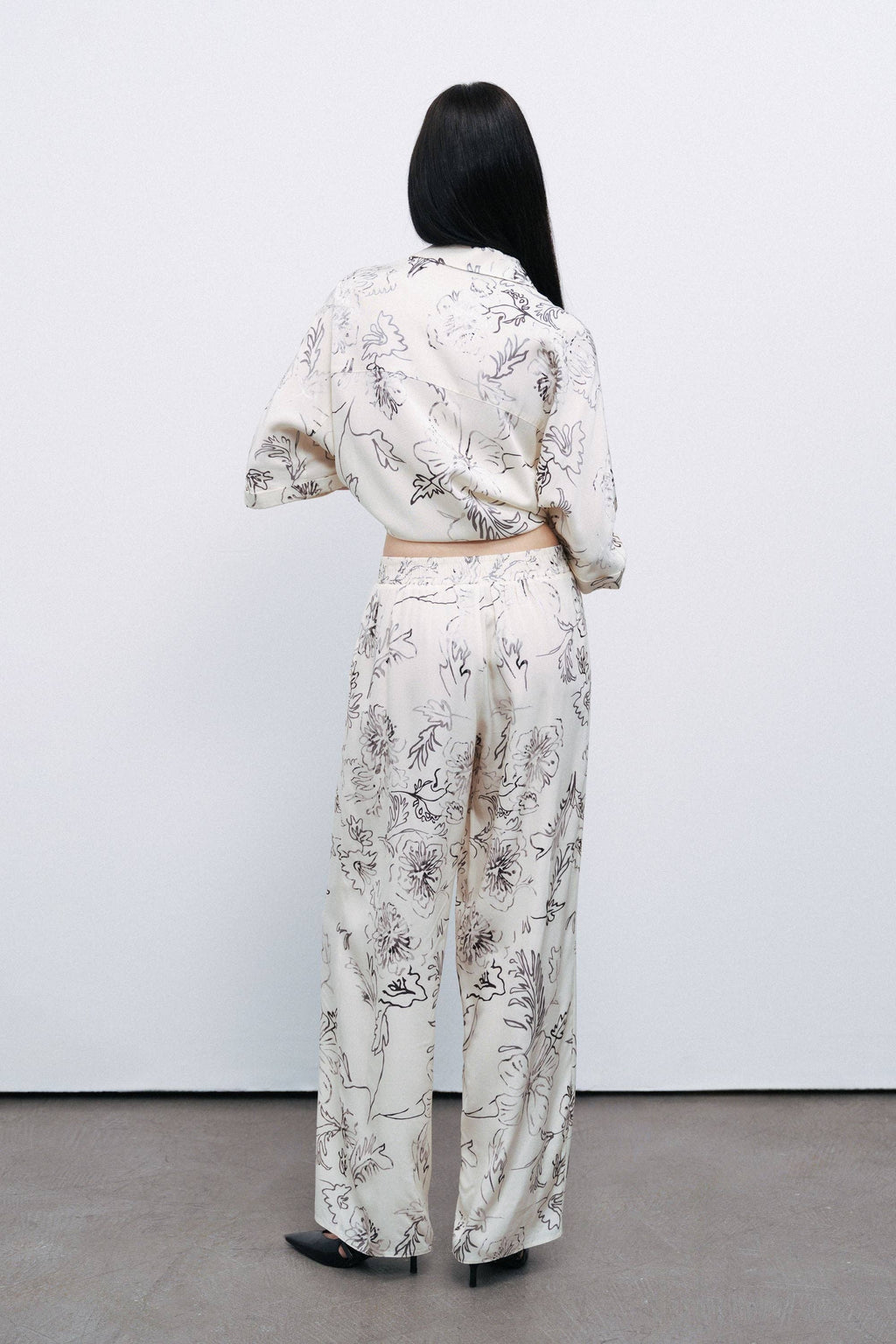 Ivory Luster Blouse