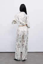 Ivory Luster Blouse