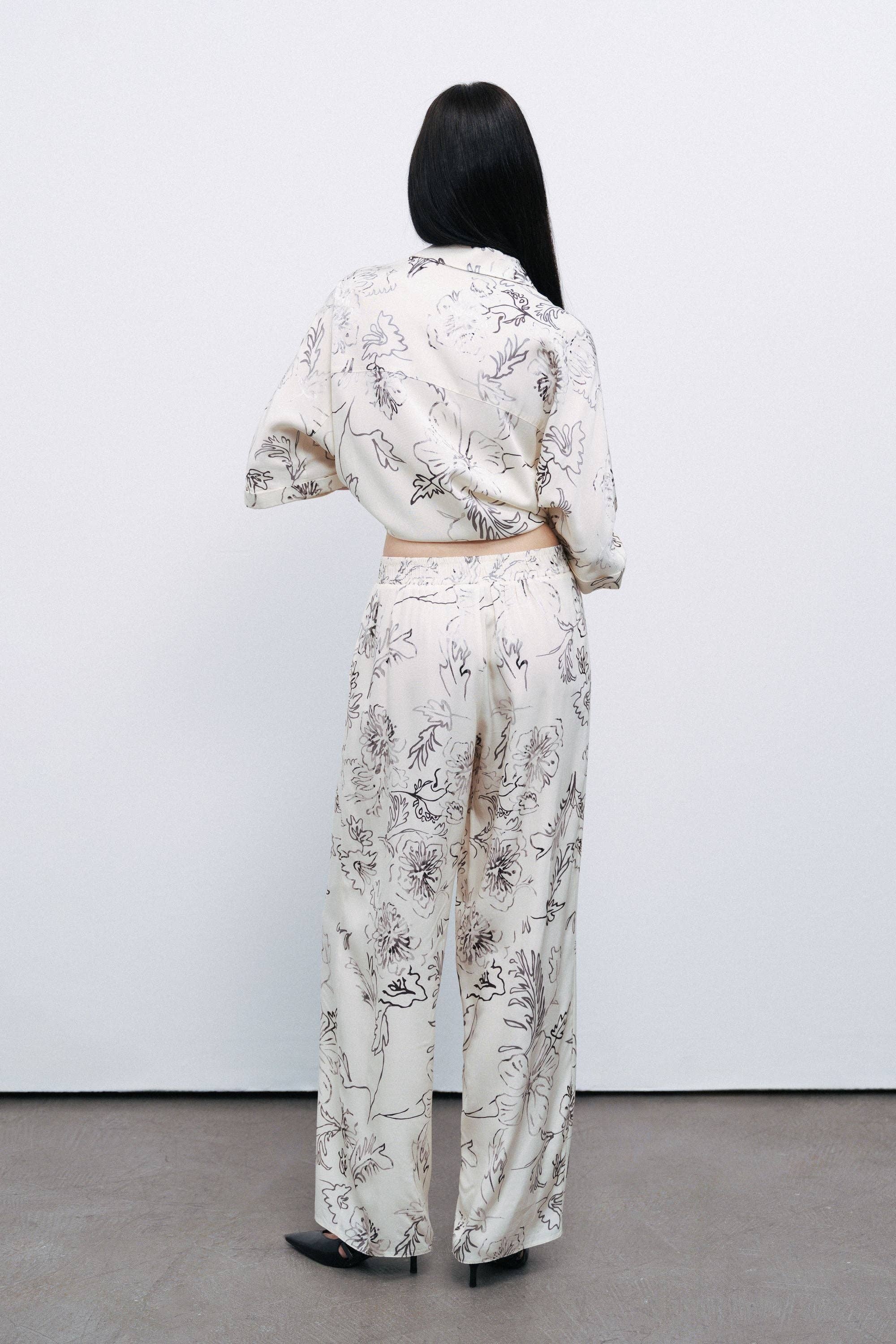 Ivory Luster Trousers