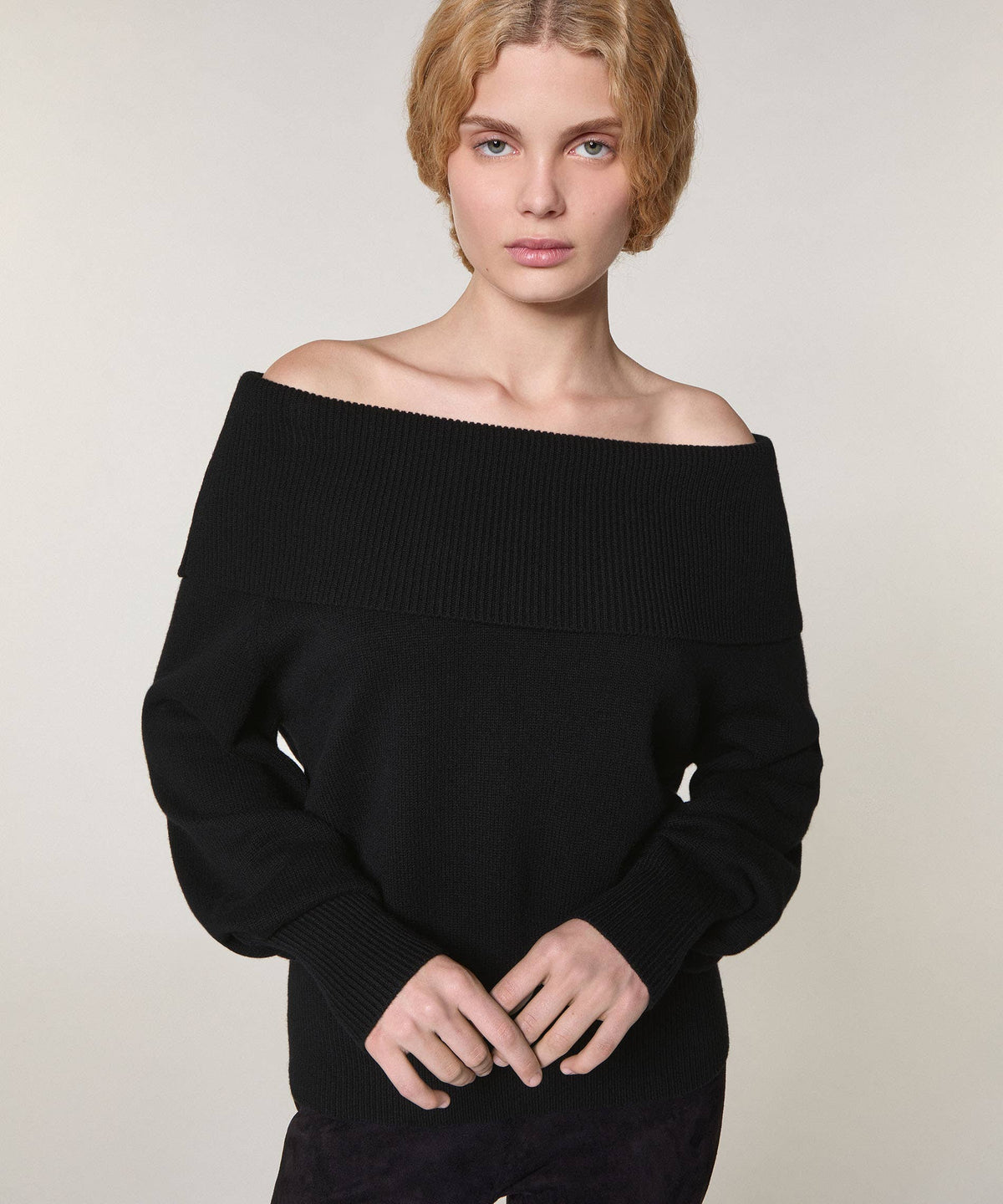 Tacia Off the Shoulder Sweater