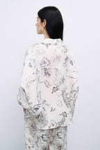 Ivory Luster Blouse