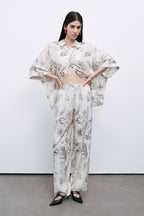Ivory Luster Blouse