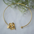 Floral collar Necklace | Handmade choker | Statement jewelry DIORA