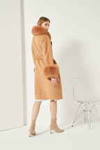 Diana Cashmere Coat & Fox Fur