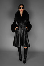 Italian Leather Trench