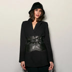 Julia Leather Bucket Hat ALLSANTAELLA