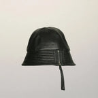 Julia Leather Bucket Hat ALLSANTAELLA