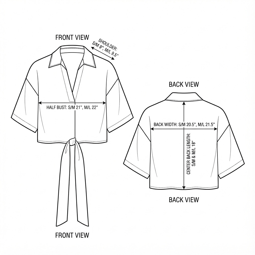 Verona Tie Top