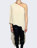 Elysian Drenched Cape Top