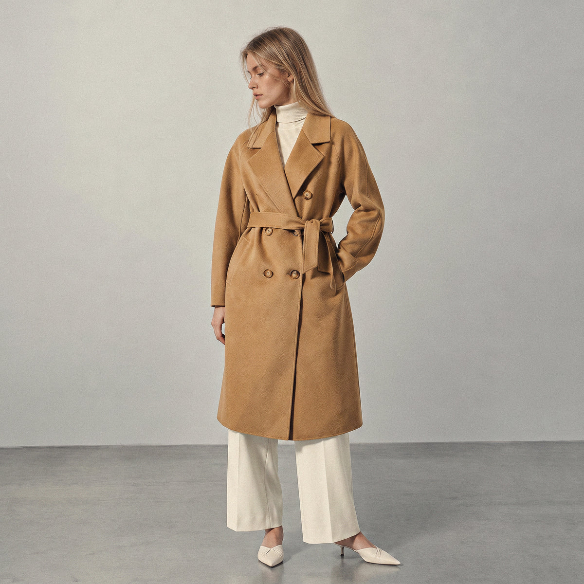 Annie Wool & Cashmere Coat