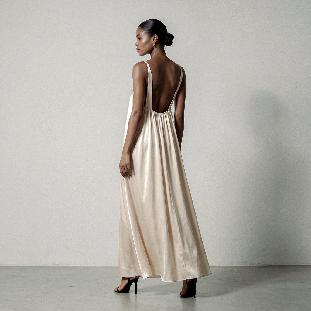 Ariel Satin Dress