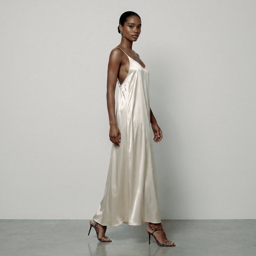 Ariel Satin Dress