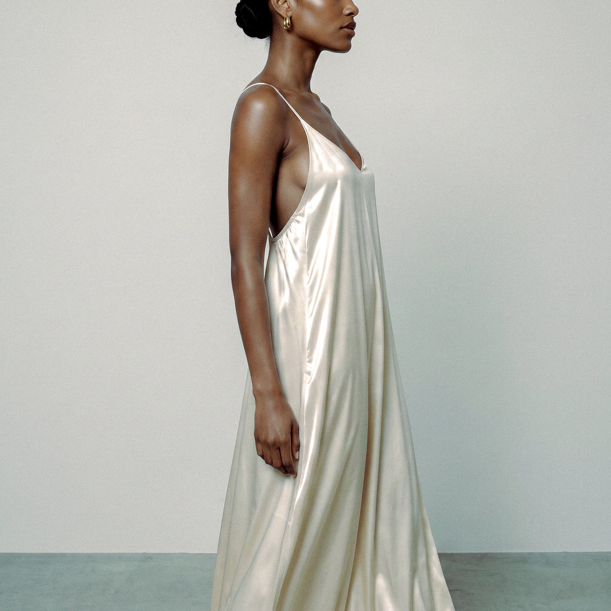 Ariel Satin Dress