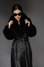 Italian Leather Trench