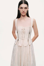 Anastasia Corset Midi Dress