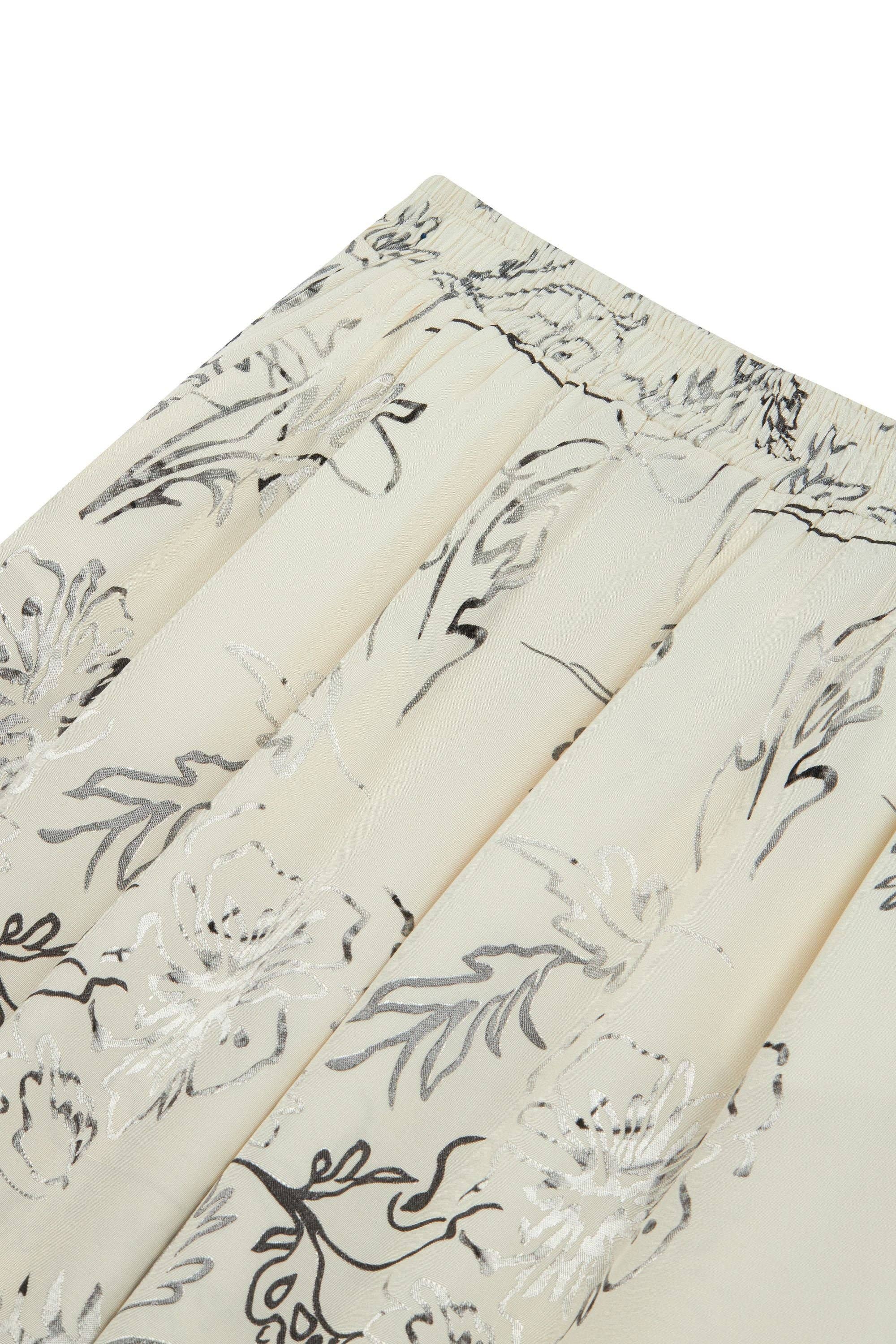 Ivory Luster Trousers