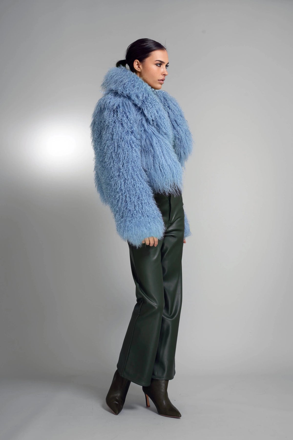 Azure Mongolian Coat Nuvula
