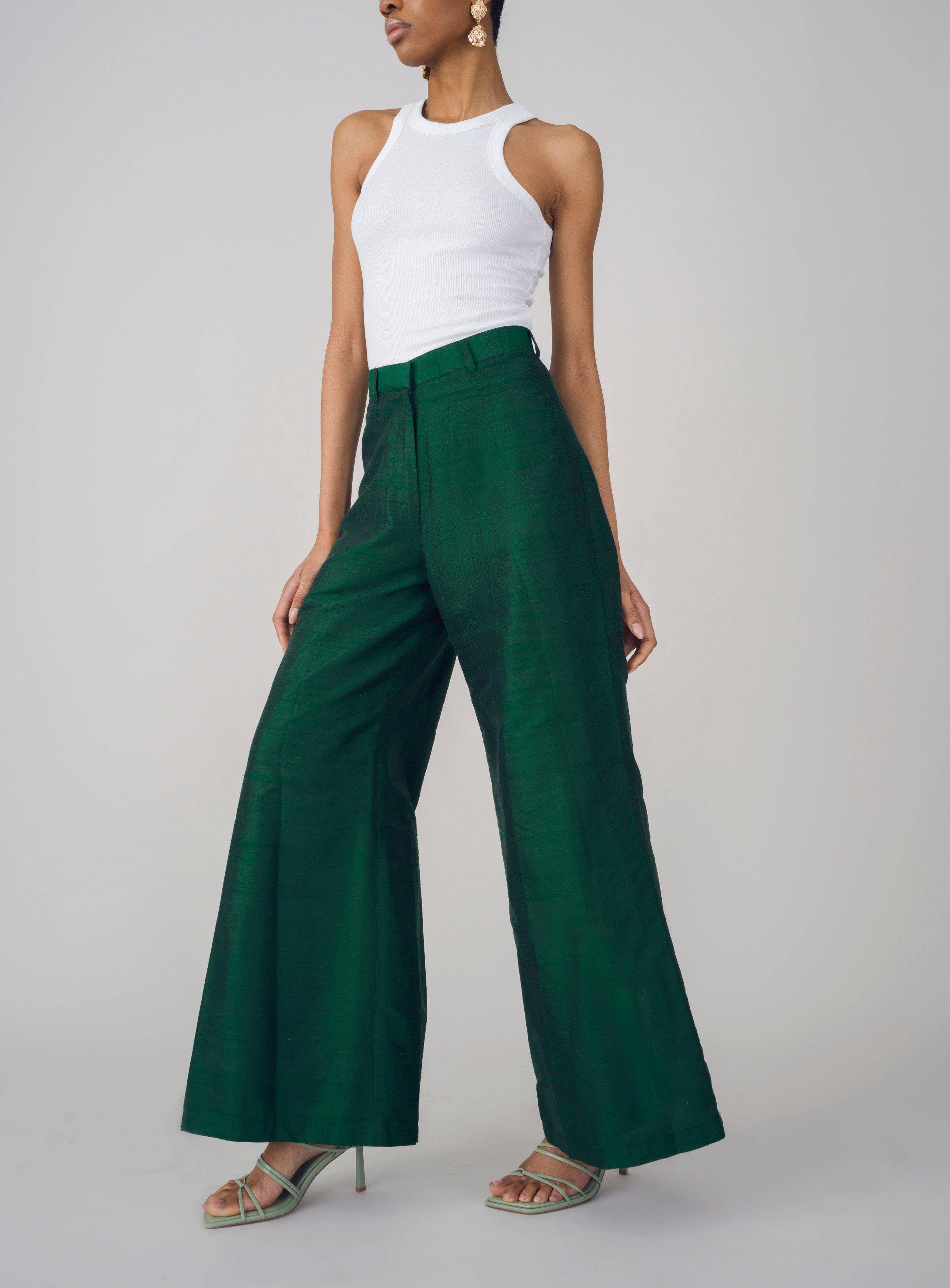 Isa Silk Trousers