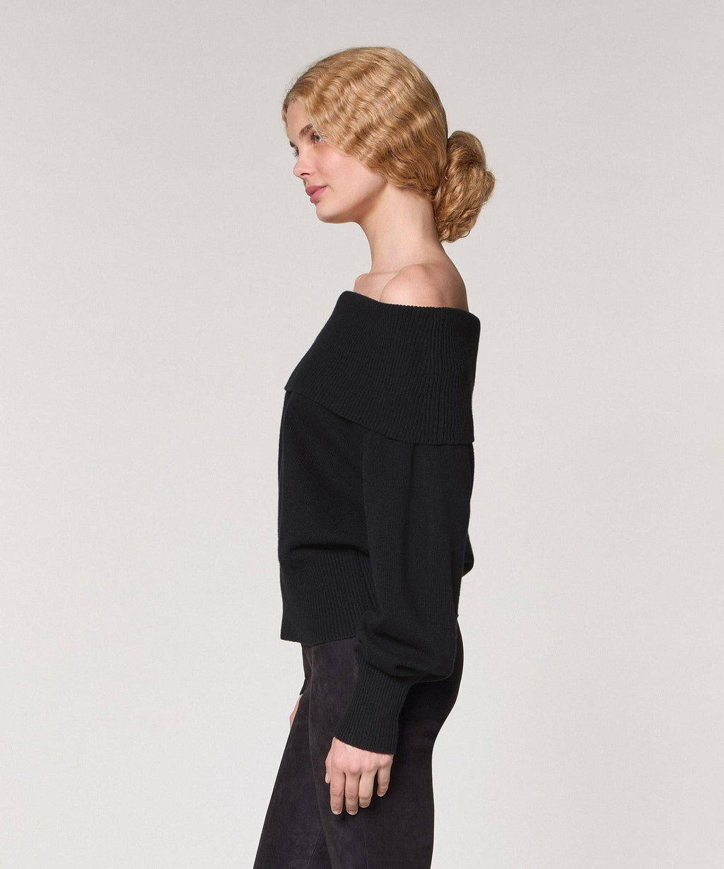 Tacia Off the Shoulder Sweater