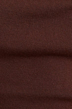Asymmetrical Off Shoulder Drape Knit Sweater Top LE LIS