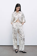 Ivory Luster Blouse