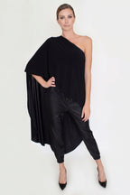 Elysian Drenched Cape Top